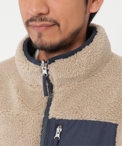 ikka（イッカ）の「リバーシブルボアフリースブルゾン（ブルゾン・メンズ・ブラック/ベージュ/オフホワイト・L/M/XL）」の21枚目の写真