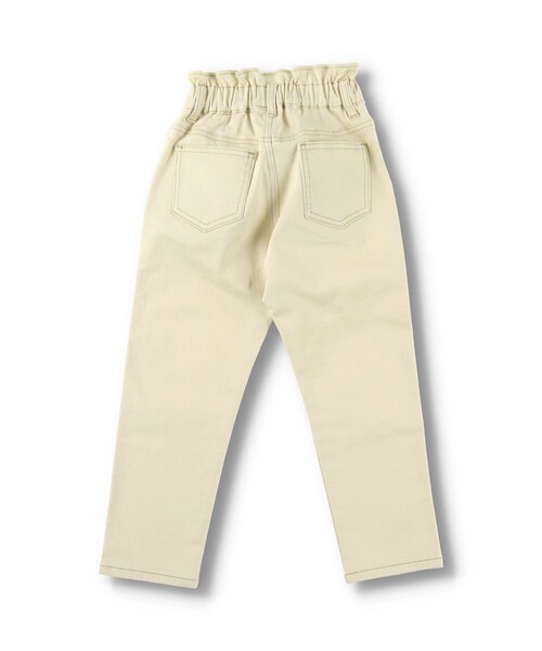 BRANSHES（ブランシェス）の「【あったか / マカロンパンツ】テーパードシルエットロングパンツ（チノパンツ・キッズ・ベージュ/ラベンダー/アイボリー・130/100/120/90/110/140/150）」の6枚目の写真