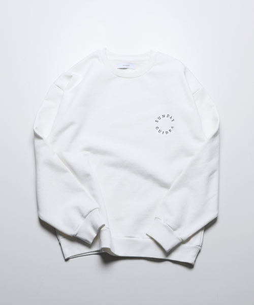 B.C STOCK(ベーセーストック)の「ペーパータグビッグスウェット(Tシャツ/カットソー・メンズ・ブラック/ホワイト/ネイビー・MEDIUM/LARGE)」の2枚目の写真