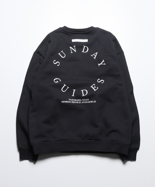 B.C STOCK(ベーセーストック)の「ペーパータグビッグスウェット(Tシャツ/カットソー・メンズ・ブラック/ホワイト/ネイビー・MEDIUM/LARGE)」の1枚目の写真