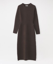 LOVELESS | リブコンビ　ニットドレス(ワンピース)