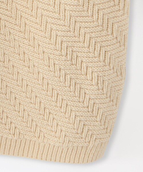 LOVELESS（ラブレス）の「リブコンビ　ニットドレス（ワンピース・レディース・ホワイト系その他/ブラウン系その他5・36/34）」の3枚目の写真