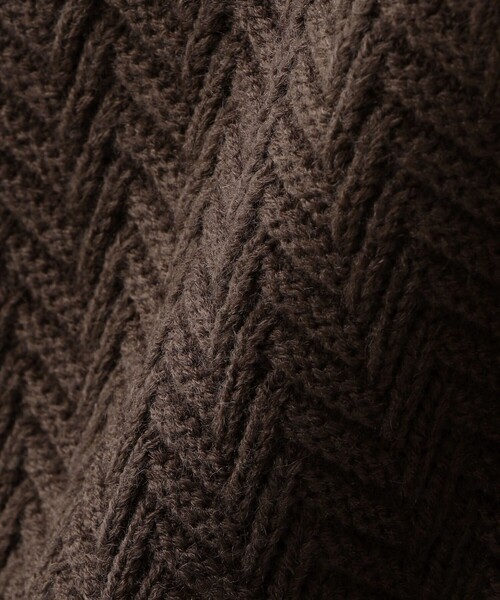 LOVELESS（ラブレス）の「リブコンビ　ニットドレス（ワンピース・レディース・ホワイト系その他/ブラウン系その他5・36/34）」の5枚目の写真