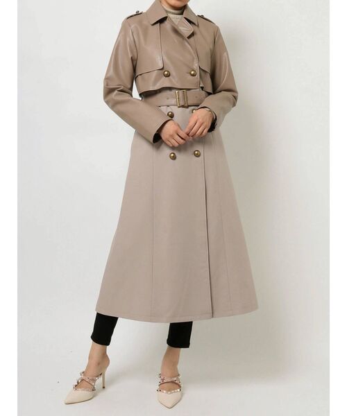 seyto レイヤードトレンチコート　クリーニング済み seyto レイヤードトレンチコート クリーニング済み RESEXXY