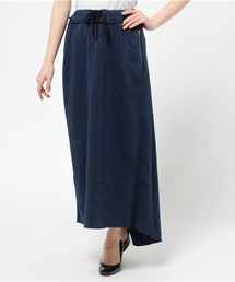 AZUL by moussy | T裏起毛天竺バックドロップマキシSK(スカート)