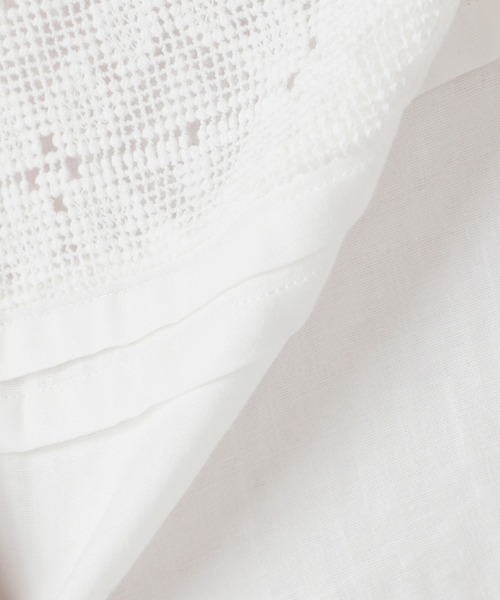 SLOBE IENA(スローブイエナ)の「コットンレーススカート◆(スカート・レディース・ホワイト・FREE)」の6枚目の写真