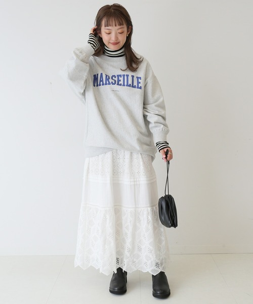 SLOBE IENA(スローブイエナ)の「コットンレーススカート◆(スカート・レディース・ホワイト・FREE)」の12枚目の写真