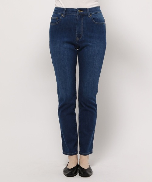LEPSIM（レプシィム）の「スリムストレートデニムパンツ[2022春夏]　256061（デニムパンツ・レディース・グレー/ブルー/ネイビー・SMALL/LARGE/X-SMALL/MEDIUM）」の7枚目の写真