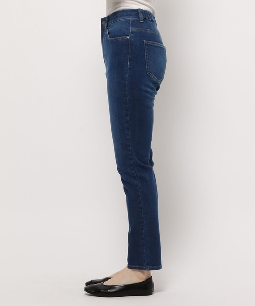LEPSIM（レプシィム）の「スリムストレートデニムパンツ[2022春夏]　256061（デニムパンツ・レディース・グレー/ブルー/ネイビー・SMALL/LARGE/X-SMALL/MEDIUM）」の8枚目の写真