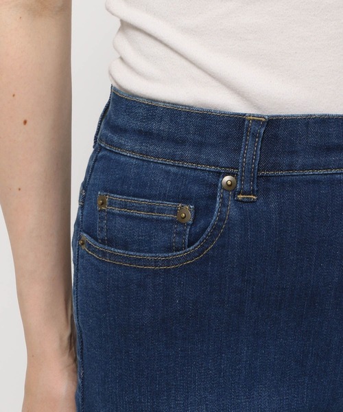 LEPSIM（レプシィム）の「スリムストレートデニムパンツ[2022春夏]　256061（デニムパンツ・レディース・グレー/ブルー/ネイビー・SMALL/LARGE/X-SMALL/MEDIUM）」の12枚目の写真