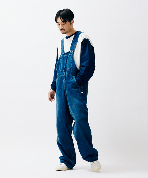 WHITE FIELDオーバーオール size36 インディゴブルー WHITE FIELDオーバーオール size36 インディゴブルー WHITE FIELD