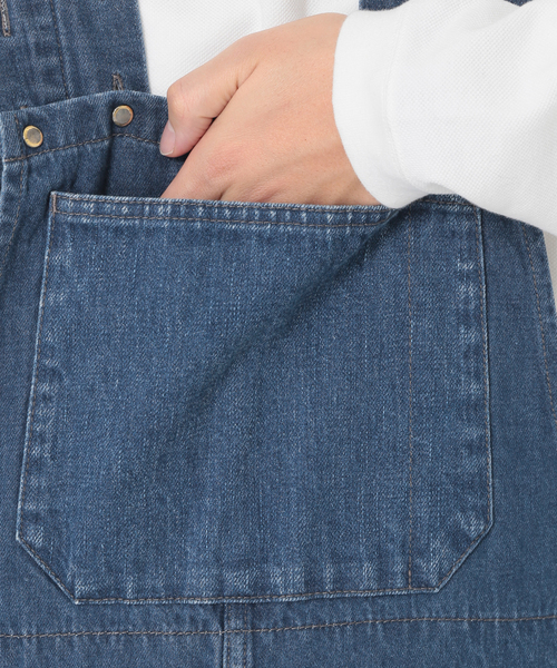 WHITE FIELDオーバーオール size36 インディゴブルー セール】【WHITE FIELD/ホワイトフィールド】別注ビンテージ