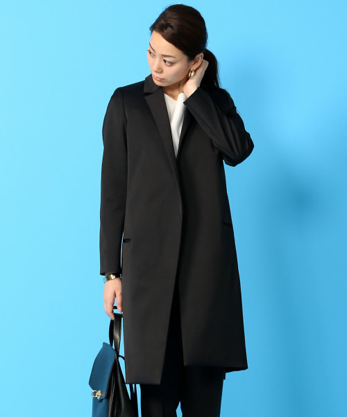 Rouge vif（ルージュヴィフ）の「チェスターフィールドジャケット（チェスターコート・レディース・ブラック・36/38）」の3枚目の写真