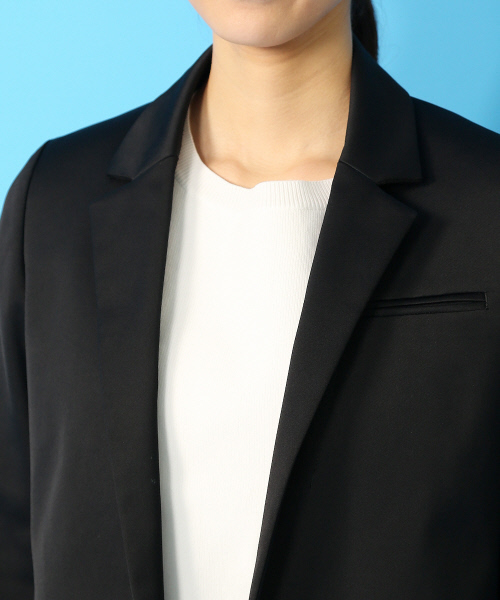 Rouge vif（ルージュヴィフ）の「チェスターフィールドジャケット（チェスターコート・レディース・ブラック・36/38）」の5枚目の写真