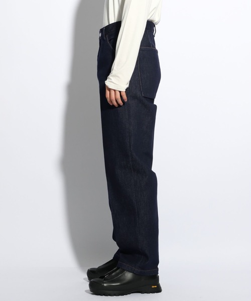 H-（エイチマイナス）の「【H-】テーパードデニムパンツ（デニムパンツ・メンズ・ネイビー・LARGE/MEDIUM）」の7枚目の写真