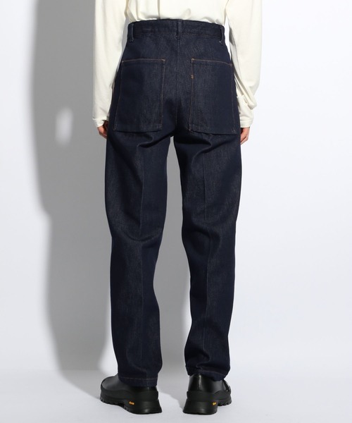 H-（エイチマイナス）の「【H-】テーパードデニムパンツ（デニムパンツ・メンズ・ネイビー・LARGE/MEDIUM）」の8枚目の写真