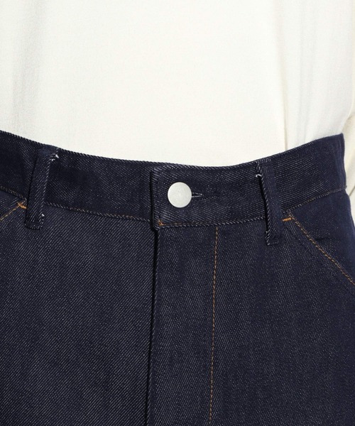 H-（エイチマイナス）の「【H-】テーパードデニムパンツ（デニムパンツ・メンズ・ネイビー・LARGE/MEDIUM）」の9枚目の写真
