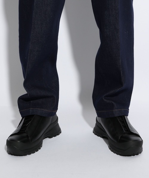 H-（エイチマイナス）の「【H-】テーパードデニムパンツ（デニムパンツ・メンズ・ネイビー・LARGE/MEDIUM）」の11枚目の写真