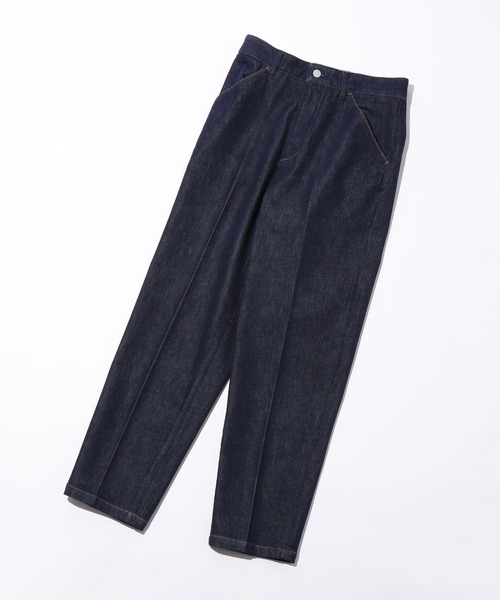 H-（エイチマイナス）の「【H-】テーパードデニムパンツ（デニムパンツ・メンズ・ネイビー・LARGE/MEDIUM）」の15枚目の写真