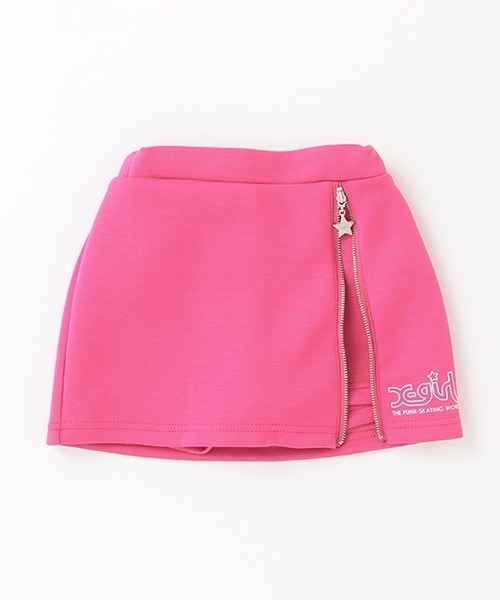 X-girl Stages（エックスガールステージス）の「ファスナースカート