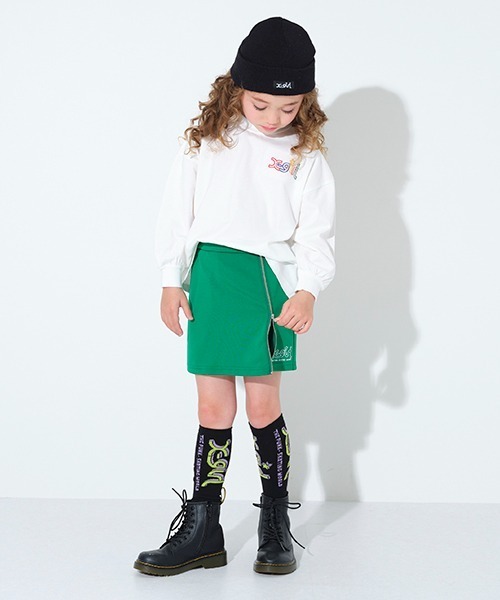 X-girl Stages（エックスガールステージス）の「ファスナースカート