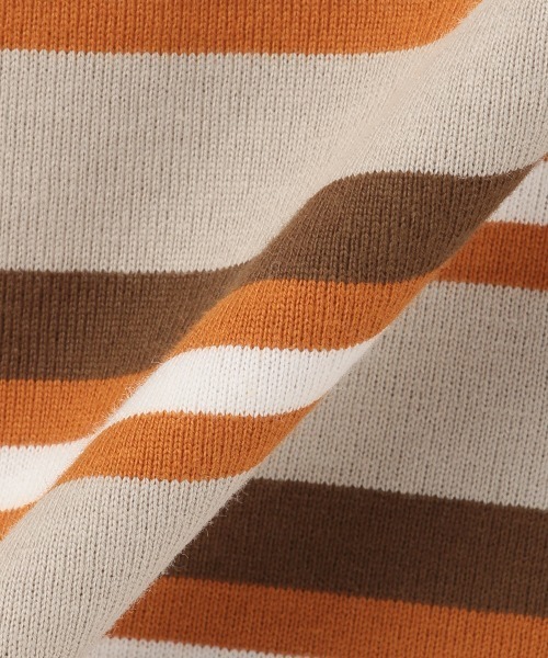 XLARGE KIDS（エクストララージキッズ）の「マルチボーダー5分袖Tシャツ（Tシャツ/カットソー・キッズ・ベージュ/ブルー/ブラック・80ｃｍ/90cm/140cm/110cm/130cm/100cm/120cm）」の15枚目の写真