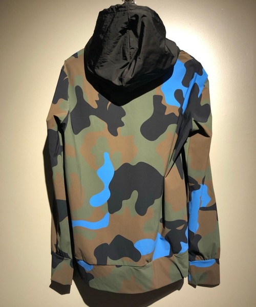 P.M.D.S.（ピー エム ディー エス）の「P.M.D.S./ピー エム ディー エス/プルオーバーパーカーCAMO（パーカー・メンズ・オリーブ・MEDIUM/X-LARGE/LARGE）」の5枚目の写真