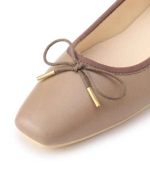 DRESKIP（ドレスキップ）の「◆リボンバレエシューズ（その他シューズ・レディース・ブラック/サンドベージュ/ブラック系3/ブラック系5・25/35/45）」の10枚目の写真