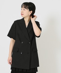 journal standard L'essage | リネンハーフスリーブジャケット(テーラードジャケット)