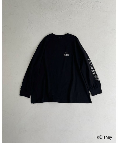 FIG&VIPER（フィグアンドバイパー）の「Disney villains BIG/long-sleeve T（Tシャツ/カットソー・レディース・ホワイト/ブラック・FREE）」の12枚目の写真