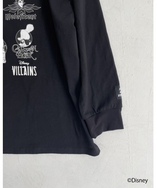 FIG&VIPER（フィグアンドバイパー）の「Disney villains BIG/long-sleeve T（Tシャツ/カットソー・レディース・ホワイト/ブラック・FREE）」の14枚目の写真