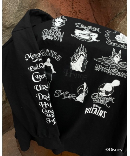 FIG&VIPER（フィグアンドバイパー）の「Disney villains BIG/long-sleeve T（Tシャツ/カットソー・レディース・ホワイト/ブラック・FREE）」の17枚目の写真