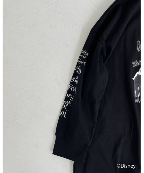 FIG&VIPER（フィグアンドバイパー）の「Disney villains BIG/long-sleeve T（Tシャツ/カットソー・レディース・ホワイト/ブラック・FREE）」の18枚目の写真