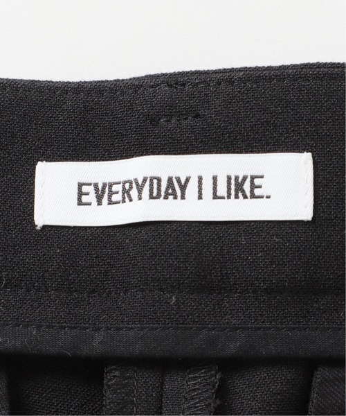 Deuxieme Classe（ドゥーズィエムクラス）の「W cross straight ワイドパンツ（その他パンツ・レディース・ブラック・38/36/34）」の21枚目の写真