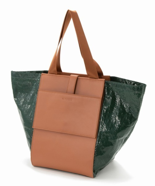 LE VERNIS(ル・ベルニ)の「LE VERNIS(ル・ベルニ)パックトートS(トートバッグ・レディース・ブラック/ネイビー/グリーン・FREE)」の3枚目の写真