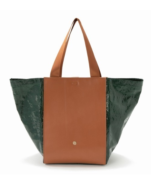 LE VERNIS(ル・ベルニ)の「LE VERNIS(ル・ベルニ)パックトートS(トートバッグ・レディース・ブラック/ネイビー/グリーン・FREE)」の11枚目の写真