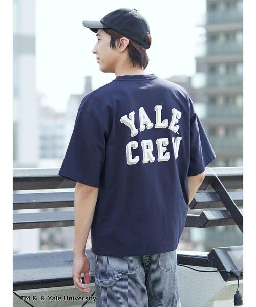 CRAFT STANDARD BOUTIQUE(クラフトスタンダードブティック)の「【別注】YALE ヘビーウェイトポケットTEE *◆(Tシャツ/カットソー・メンズ・チャコールグレー/オフホワイト/ダークネイビー・LL/M/L)」の6枚目の写真