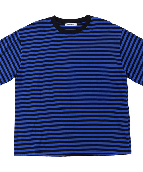 Figments(フィグメンツ)の「ボーダーロンT(Tシャツ/カットソー・レディース・ブルー/グリーン・FREE)」の11枚目の写真