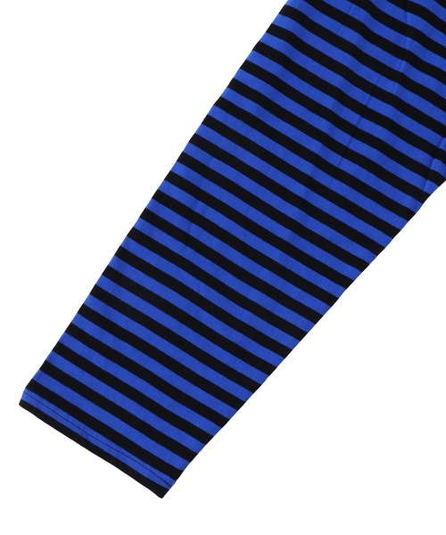 Figments(フィグメンツ)の「ボーダーロンT(Tシャツ/カットソー・レディース・ブルー/グリーン・FREE)」の7枚目の写真