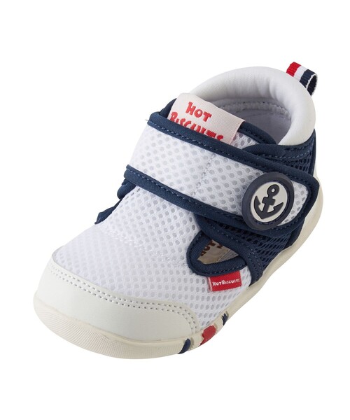 HOT BISCUITS（ホットビスケッツ）の「サマーファーストベビーシューズ（スニーカー・キッズ・ネイビー/ピンク/マルチ・11.5/13cm/12cm/12.5）」の7枚目の写真