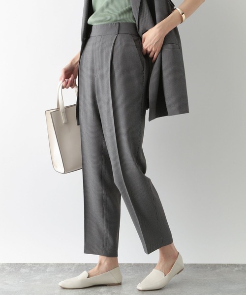 GLOBAL WORK（グローバルワーク）の「リネンライクセットアップパンツ/MATINEE LINE/266992（その他パンツ・レディース・ブラック/ライトグリーン/ブラウン系その他6・SMALL/MEDIUM/LARGE）」の10枚目の写真