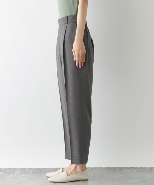 GLOBAL WORK（グローバルワーク）の「リネンライクセットアップパンツ/MATINEE LINE/266992（その他パンツ・レディース・ブラック/ライトグリーン/ブラウン系その他6・SMALL/MEDIUM/LARGE）」の4枚目の写真