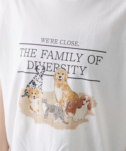 Firsthand（ファーストハンド）の「Firsthand/ファーストハンド オーガニックコットンアニマル S/S TEE / プリントTシャツ（Tシャツ/カットソー・レディース・ブラウン/オフホワイト/その他・ONE SIZE）」の22枚目の写真