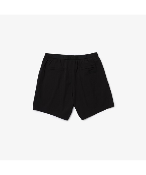 LACOSTE(ラコステ)の「ワントーンスイムショーツ(水着・メンズ・ブラック/ロイヤルブルー・M/L)」の7枚目の写真