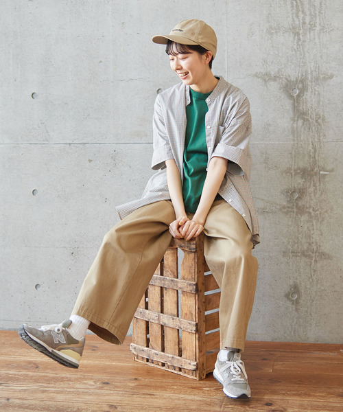 PAR ICI - ☆新品☆PAR ICI ストライプ5分袖シャツ ☆新品☆PAR ICI ストライプ5分袖シャツ