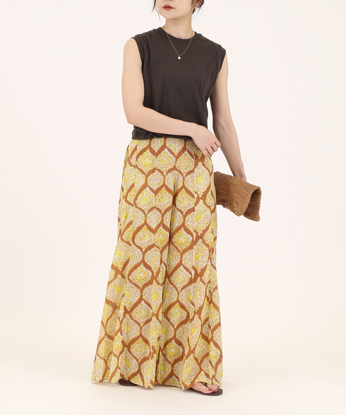 IENA - IENA ROUJE Tournesol MIMI♡ TGOR/トゴール Hand crochet flower bustier TG4S-J0306（ニット