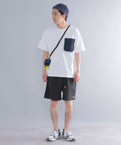 COLEMAN(コールマン)の「*【SHIPS別注】Coleman: 〈吸水速乾/UVカット〉 ポケット Tシャツ(Tシャツ/カットソー・メンズ・ホワイト/ブラック/ベージュ/オレンジ/ホワイト系その他・X-SMALL/SMALL/MEDIUM/LARGE)」の9枚目の写真