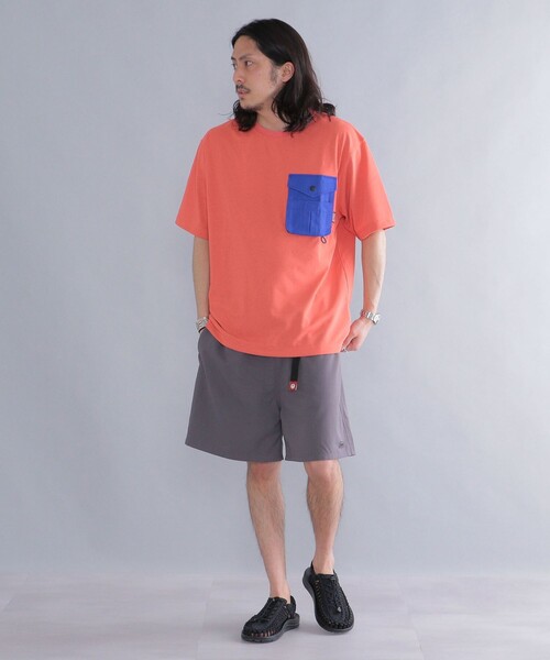 COLEMAN(コールマン)の「*【SHIPS別注】Coleman: 〈吸水速乾/UVカット〉 ポケット Tシャツ(Tシャツ/カットソー・メンズ・ホワイト/ブラック/ベージュ/オレンジ/ホワイト系その他・X-SMALL/SMALL/MEDIUM/LARGE)」の21枚目の写真