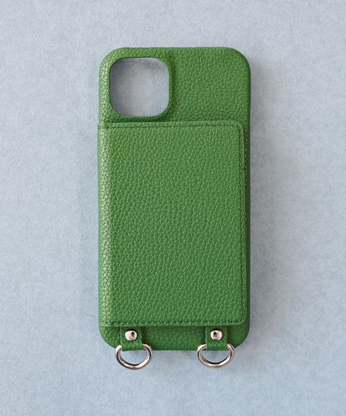 An+u（アンユー）の「カードポケット付 スマホケース iPhone13