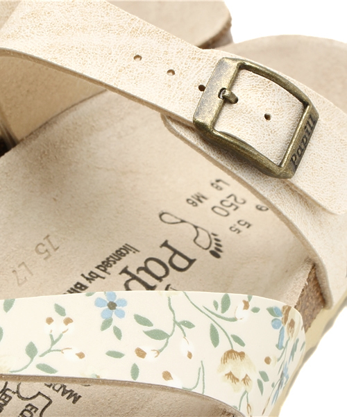 BIRKENSTOCK(ビルケンシュトック)の「TABORA BF Cream/Print EFG Cream(WOMEN)(サンダル・レディース・クリーム・40/36/39)」の2枚目の写真